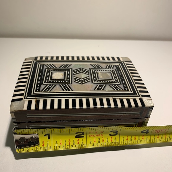 Treasure Jewelry Box - Egyptian Mother of Pearl - Picture 11 of 13